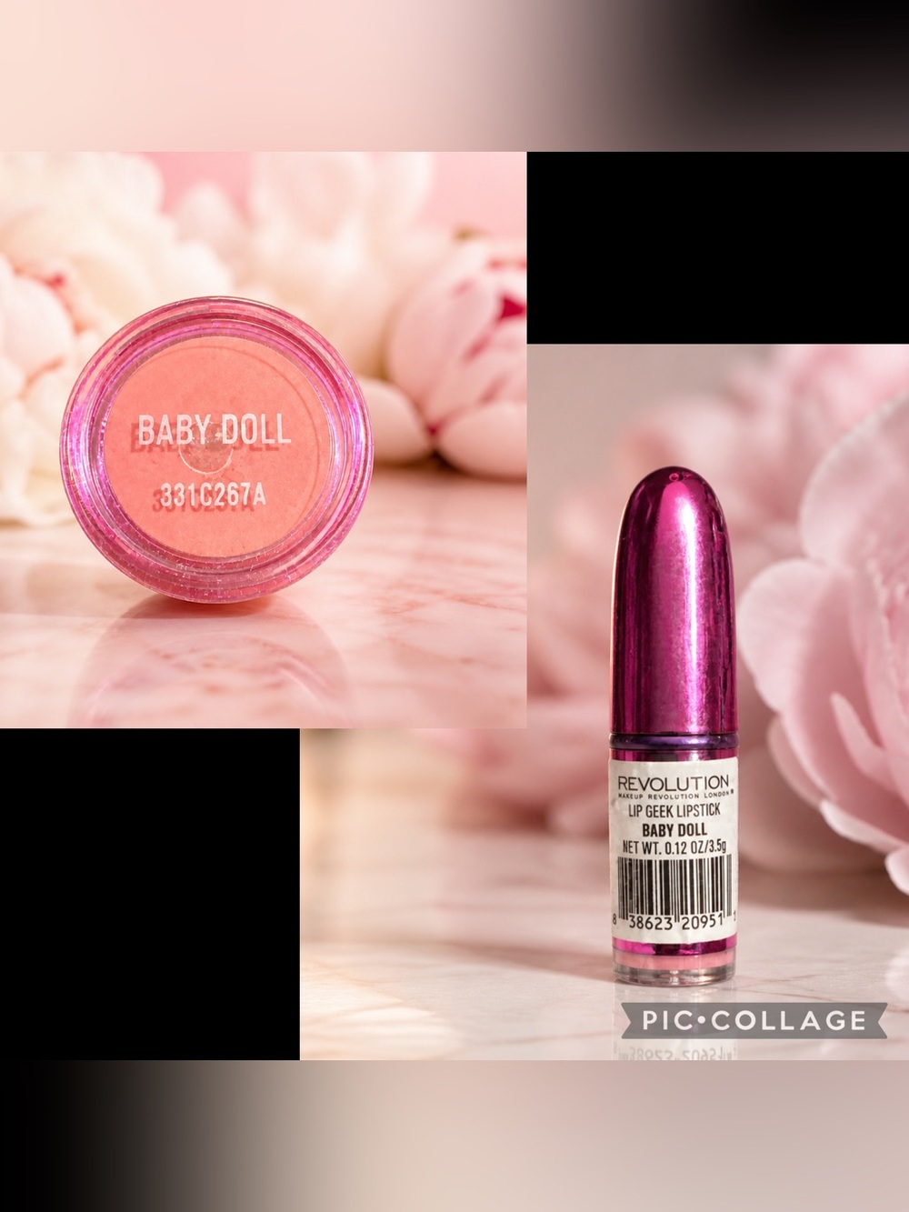 Revolution Lip Geek Lipstick - Baby Doll Pink